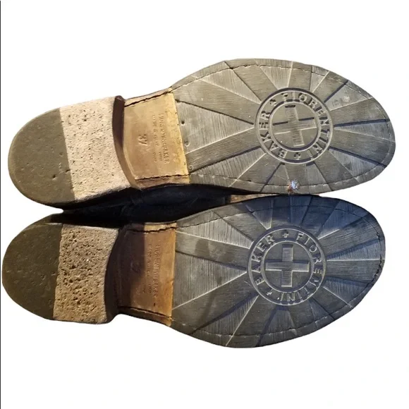 FIorentini + Baker “Eden” Suede Tall Riding Boots 37. - Picture 2 of 5